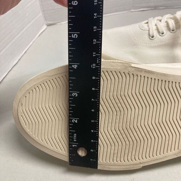 TREAD BY EVERLANE Unisex White Sneakers Female 12.5 Male 10.5 New With Defects - Picture 4 of 10
